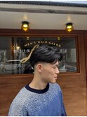毛流れセンターパート