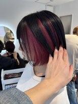 ホープ(hope)&nbsp;インナーカラー/ピンクカラー/ボブ