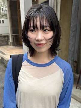 レイヤーボブ/顔周りレイヤー【神戸元町/水原】