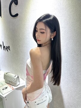 ザシェノンウメダ(THA CHAINON UMEDA) 心斎橋/着物ヘア/大人ガーリー/ダークアッシュ/似合わせカット