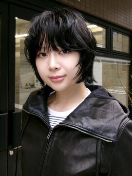 ミース(MIES) ボブ/レイヤーボブ/ボブウルフ/モード/難波美容室/担当者平井