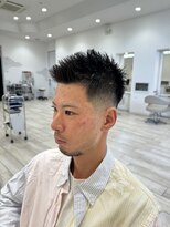 ロンド ラマ 岐阜(Lond bla-ma) ソフトモヒカン×フェード【Lond伊藤メンズ】