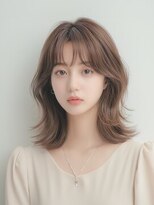 アーダーヘアサロン 武生店(ADER HAIR SALON)&nbsp;韓国風大人かわいいくびれセミディ