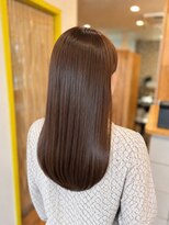 今日の彼女の髪は魔法的&nbsp;魔法の髪質改善ストレート【極】