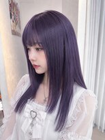 ボックスミコ(Box mico.)&nbsp;深めラベンダーの艶ミディアム☆