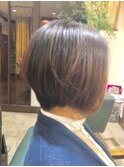 前下がりグラデーションボブ