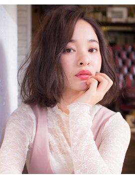 ロンド 銀座(Lond) 】大人可愛い無造作ボブ☆