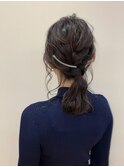 ＊arrange hair ＊
