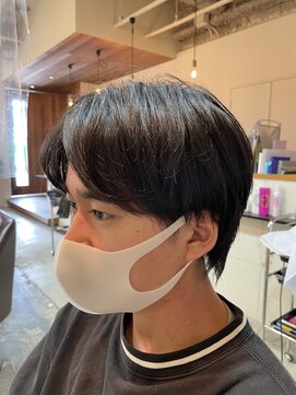 フィールグッドカンパニー(Feel Good Company) 大人カッコイイナチュラルセンターパートウルフ