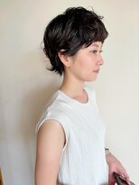 トップヘアーラウンジ 知立(TOP HAIR Lounge) プチウルフのウェットパーマスタイル