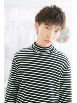 ミック ヘアアンドメイク アップ 駒込店(miq Hair&Make up)&nbsp;ナチュラルアッシュ無造作束感ショート韓国マッシュb1