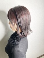 ワット 原宿店(W)&nbsp;【W-ワット-原宿店】＊透け感パープルボブ＊