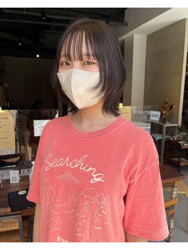 ヘアー アイス ルーチェ(HAIR ICI LUCE) ウルフカット　ナチュラルウルフ　ボブウルフ　/中西