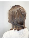 くびれボブ×ベージュカラー×｢髪質再生｣BYKARTE 3step TR