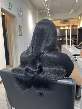 ブレンド 渋谷(BLend) グレージュマチルダボブインナーグレージュ前髪　ブルージュ