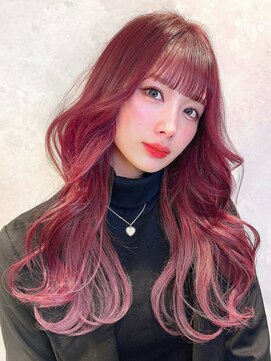 トルネード(TORNADO) 韓国ヘア ヨシンモリ シースルーバング エギョモリで垢抜け S97