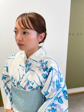 エミィ(emme) 【emme×石崎】浴衣ヘアセット