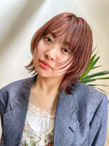 ハル 円山(HARU)&nbsp;ボブレイヤー×ピンクベージュ