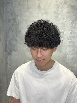 サイファー 心斎橋(CIPHER.) マッシュパーマ1