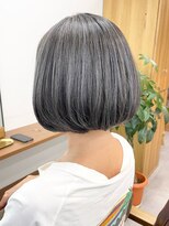 ランプ(Lamp)&nbsp;白髪ぼかしにも◎バレイヤージュカラー ビフォアー＆アフター