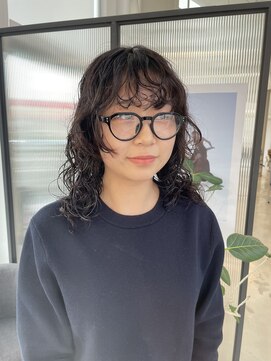 ブランコトレス 鏡島(BLANCO tres) スパイラルパーマ