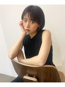 ベンジー 登戸店(benji) 大人かわいいくびれボブ