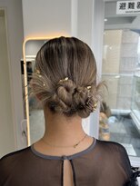 エイム(AiM)&nbsp;タイトヘアセット/アップヘア/ローポニー/結婚式ヘアセット