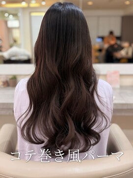 アミー 銀座(Ammy) コテ巻き風パーマ