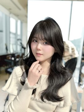 アマトウキョウ アユンチェ(AMA TOKYO×AYUNCHE) 韓国スタイル/チュラルくびれへア_くびれ巻き_レイヤーカット