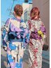 【花火大会★江戸川8/2＊8/11江東】浴衣着付け＆ヘア /￥7500 →￥7000
