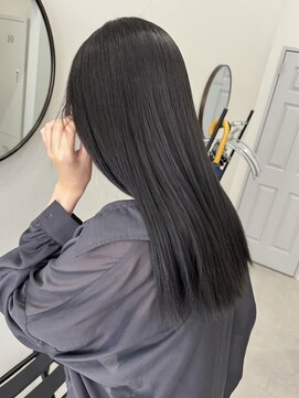 ソヨン 栄2号店(SOYON) 《質感再生カラー》透明感ダークグレージュ