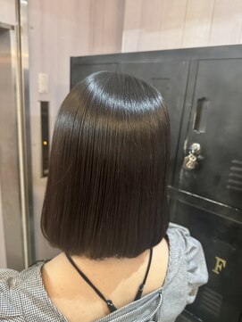 ジーナ 熊本(Zina) 縮毛矯正×艶髪×トリートメント