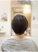 30代40代50代大人可愛い丸みショート【新百合ヶ丘美容院】