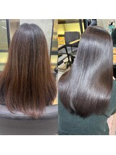 【染めるたび髪が育つ!?】超高濃度水素ケアカラー◎[三宮/髪質改善/縮毛矯正/ブリーチ/ダブルカラー]