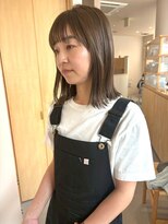 イノセントヘア(innocent.hair)&nbsp;前髪あり×ナチュラルミディ