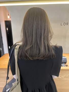 ローレン(LOREN) ミディアムヘア/デザインカラー/フェイスフレーミング/栄/久屋