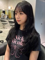 シティ(CITY)&nbsp;レイヤーカット　フォワードヘア　韓国ヘア