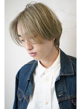 ロミーオム 本厚木(ROMMY. Homme) ハイトーンブリーチカラー