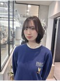マロンベージュ/ボブ/前髪/レイヤー/小顔/髪質改善/縮毛矯正横浜