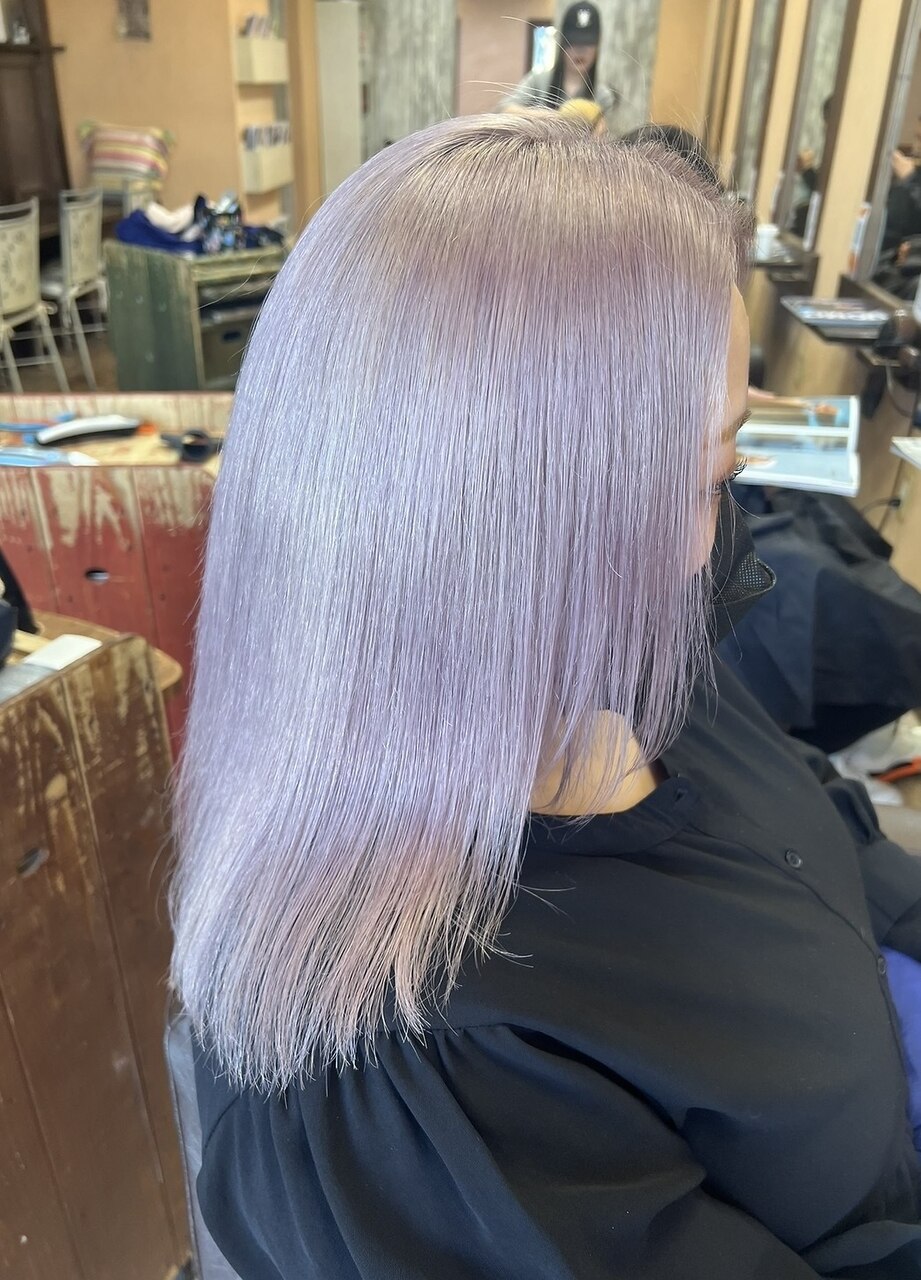 2026年春】ホワイトラベンダーの髪型・ヘアアレンジ｜人気順