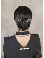 ヘルベチカ・ヘア(Helvetica hair)&nbsp;ヘアアレンジ/ヘアセット/ショートアレンジ/お呼ばれヘア