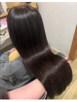 ヘアアトリエ ナイン 岡部店(hair atelier nine)&nbsp;ヘッドスパ/チェリーレッド/ハイレイヤーウルフ/髪質改善/福島市