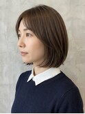 切りっぱなしボブ