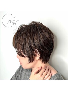 ヘアアジュールココ(hair azure CoCo...) ショートボブハイライト