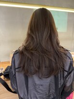 ローレン(LOREN)&nbsp;透明感髪質改善ベージュダブルカラーミルクティーグレージュ