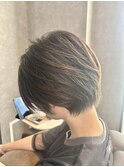 乾かすだけでまとまる艶ショート