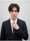 ニュアンスパーマ/men's/センターパート/ダウンパーマ/新宿/藤沼
