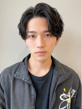 アース オーセンティック 関内店(EARTH Authentic) メンズフェザーパーマビジネス清潔感センターパート