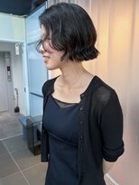 レス 伏見(LESS)&nbsp;[LESS 伏見/丸の内/栄/名古屋]くせ毛ボブカット★鳥山