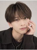 韓国ナチュラルシースルーラウンドマッシュダウンパーマ